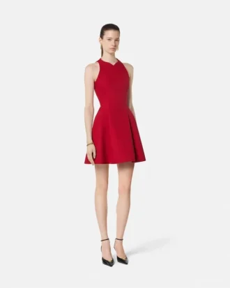 Mini-Kleid aus Wollmischung