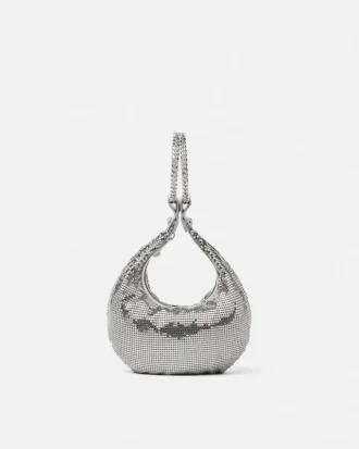 Mini-Tasche aus Metallgewebe