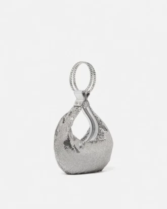 Mini-Tasche aus Metallgewebe