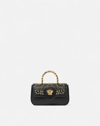 Mini-Tasche mit Nieten und La Medusa
