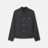 Mouliné-Wolljacke im Carpenter-Stil