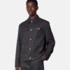 Mouliné-Wolljacke im Carpenter-Stil