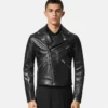 Nappa-Bikerjacke