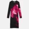 Nocturnal Midi-Kleid
