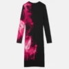 Nocturnal Midi-Kleid