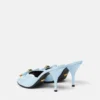 Opera Bow Lackleder-Pantoletten 85 mm