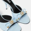 Opera Bow Lackleder-Pantoletten 85 mm