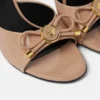 Opera Bow Lackleder-Pantoletten 85 mm