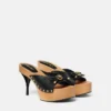 Opera Bow Lederclogs 110 mm