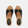 Opera Bow Lederclogs 110 mm