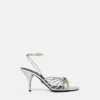 Opera Bow Metallic Sandalen 85 mm