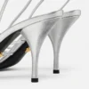 Opera Bow Metallic Sandalen 85 mm