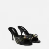 Opera Bow Mules mit Nieten 85 mm