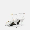 Opera Bow Nappa Sandalen 85 mm