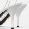 Opera Bow Nappa Sandalen 85 mm