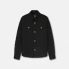 Overshirt aus Baumwollgabardine