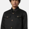 Overshirt aus Baumwollgabardine
