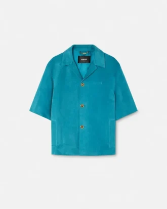 Overshirt aus Wildleder