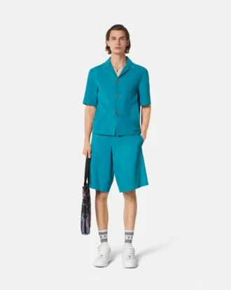 Overshirt aus Wildleder