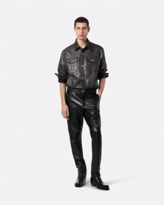 Overshirt mit Barocco-Prägung