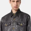 Overshirt mit Barocco-Prägung
