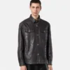 Overshirt mit Barocco-Prägung