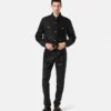 Overshirt mit Leoparden-Jacquardmuster