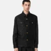 Overshirt mit Leoparden-Jacquardmuster