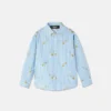 Pinstripe Pin Kinderhemd