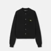Polo-Strickjacke aus Kaschmir-Baumwolle