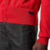 Polo-Strickjacke aus Seide und Baumwolle