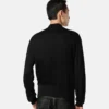 Polo-Strickjacke aus Seide und Baumwolle