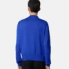 Polo-Strickjacke aus Seide und Baumwolle
