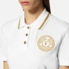 Polohemd mit V-Emblem