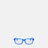 Rechteckige Kinderbrille mit Signatur