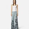 Ripp-Tanktop mit Barockschnalle