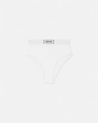 Rippstrick-Slip aus Baumwolle