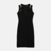 Safety Pin Cady Midi-Kleid