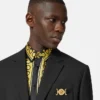 Schmal geschnittener Blazer aus Wolle