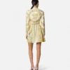 Seiden-Mini-Hemdkleid „Barocco Silk”