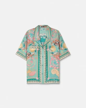 Seidenhemd „Underwater Barocco Silk”