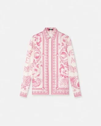 Seidenhemd „Underwater Barocco Silk”