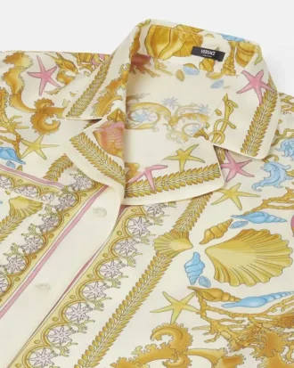 Seidenhemd „Underwater Barocco Silk”