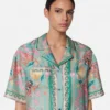 Seidenhemd „Underwater Barocco Silk”