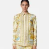 Seidenhemd „Underwater Barocco Silk”