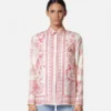 Seidenhemd „Underwater Barocco Silk”