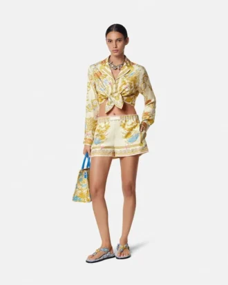 Seidenshorts „Underwater Barocco Silk”