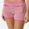 Shorts aus Häkelstrick