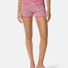 Shorts aus Häkelstrick