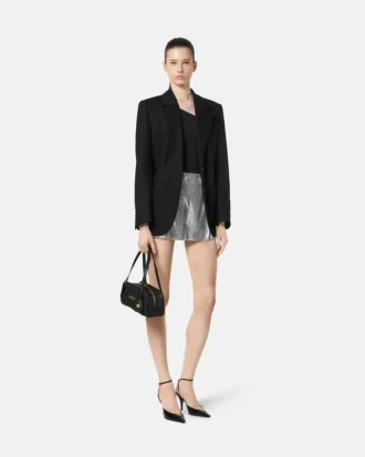 Shorts aus Metallgewebe